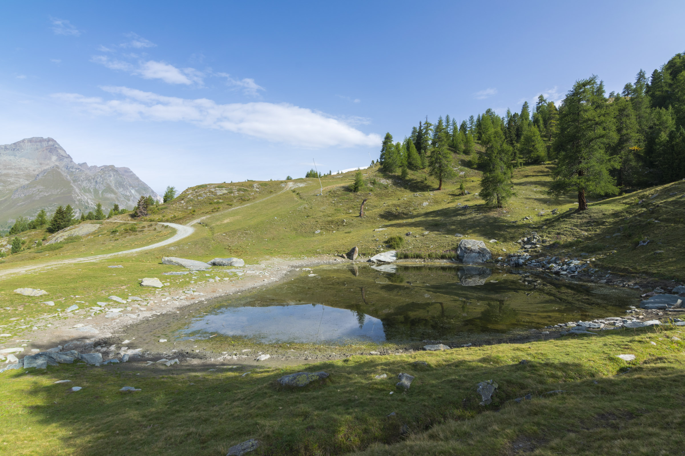 Lago di Saler Inferiore val d'Ayas