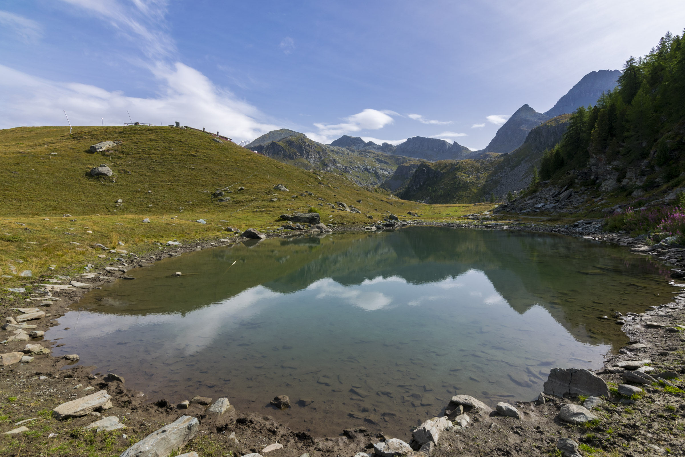 Lago di Saler Superiore val d'Ayas