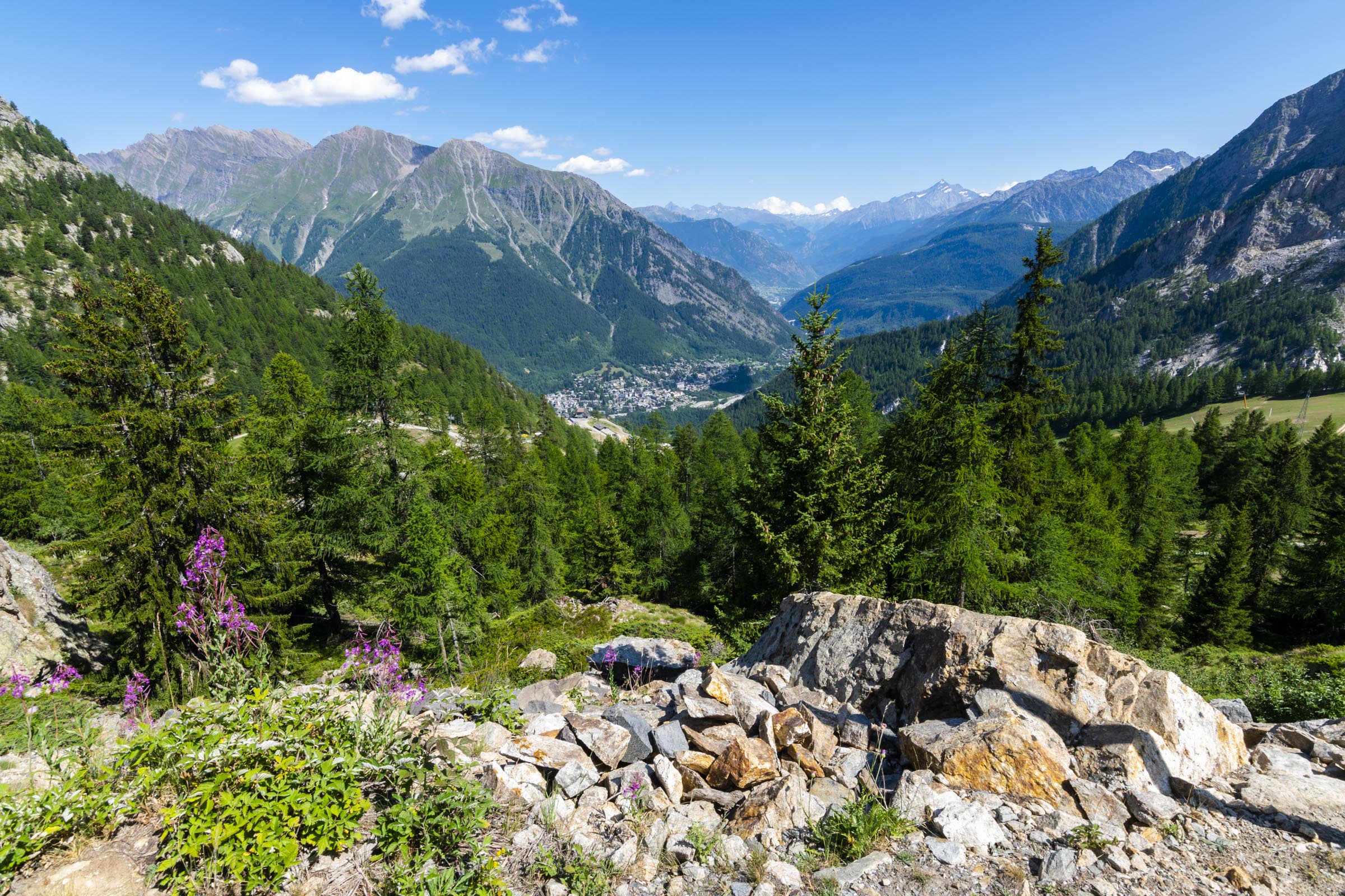 Colle Checrouit, Courmayeur, Pré-Saint-Didier