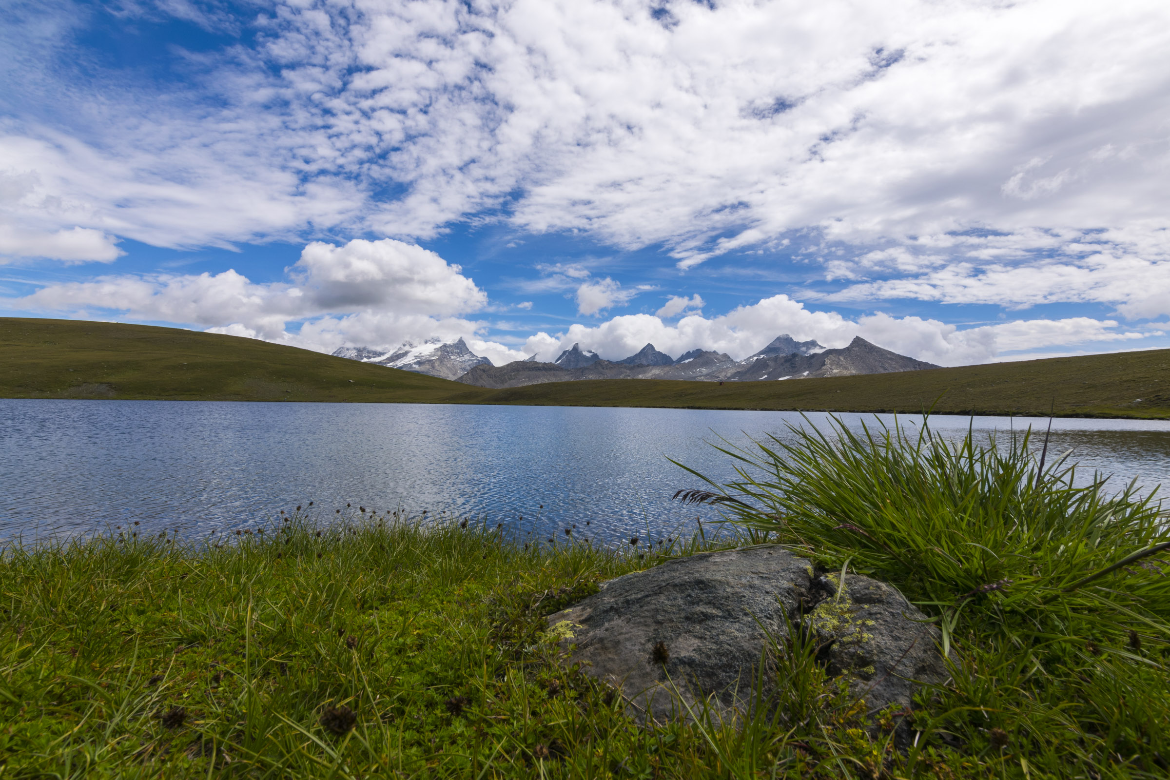 Lago Rosset e Gran Paradiso