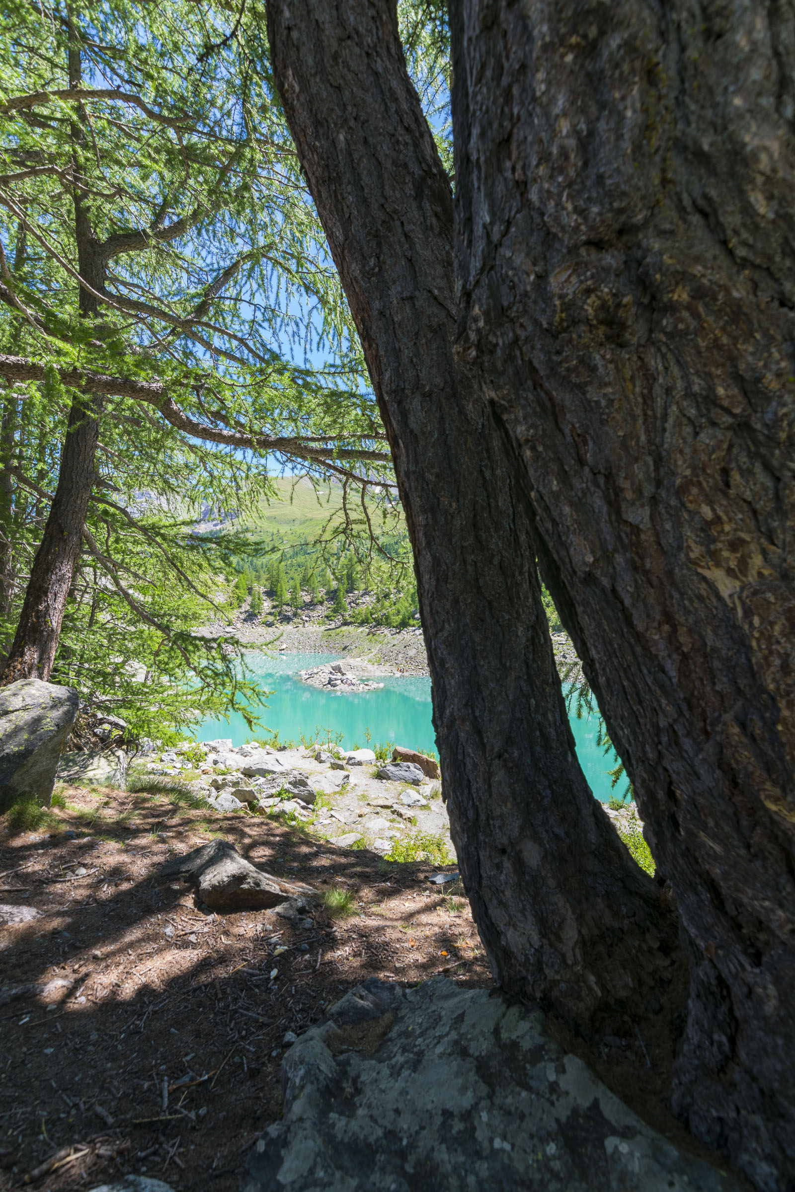 escursione lago Combal e Miage