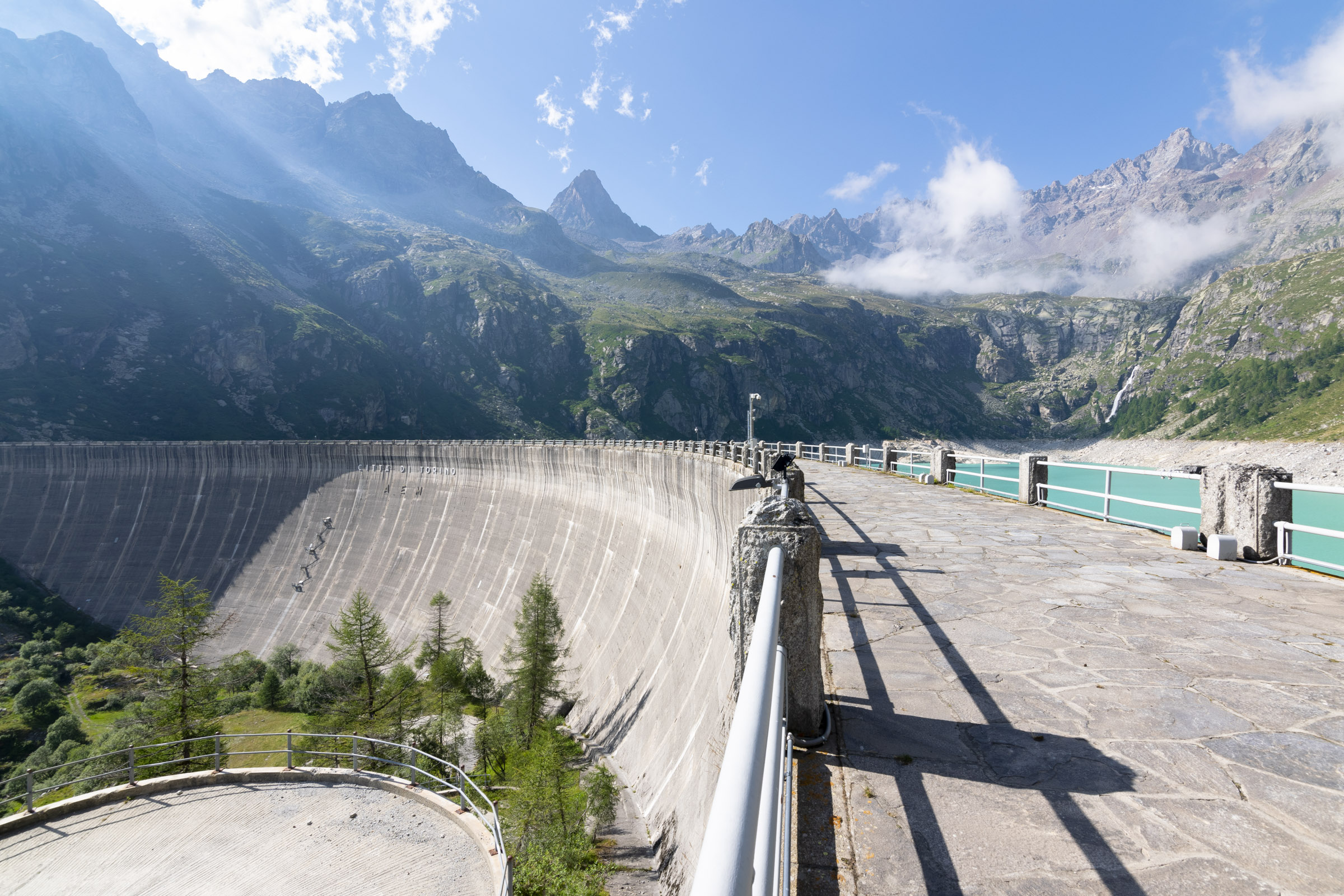 diga del lago di Teleccio