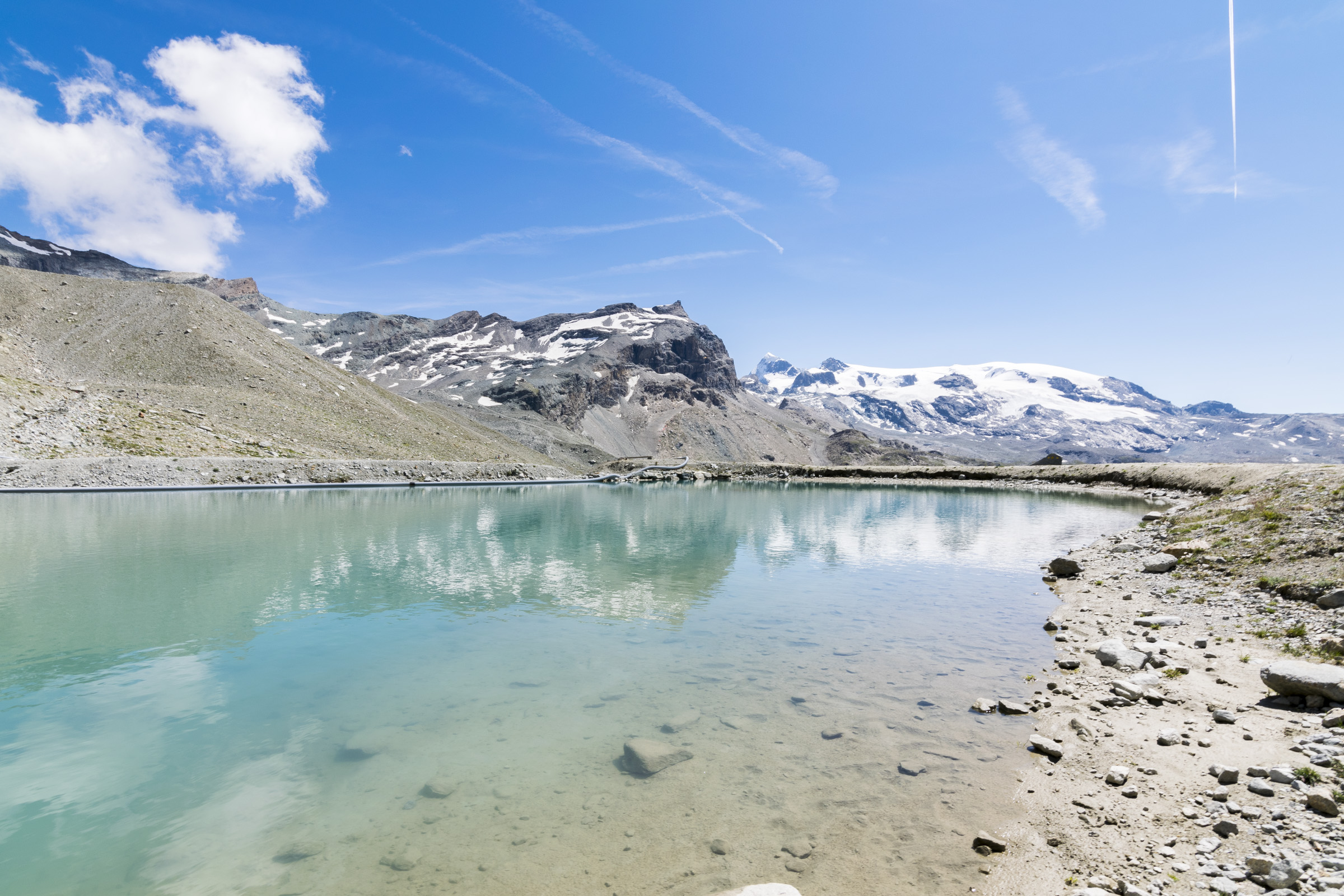 Plateau Rosa e lago Oriondè