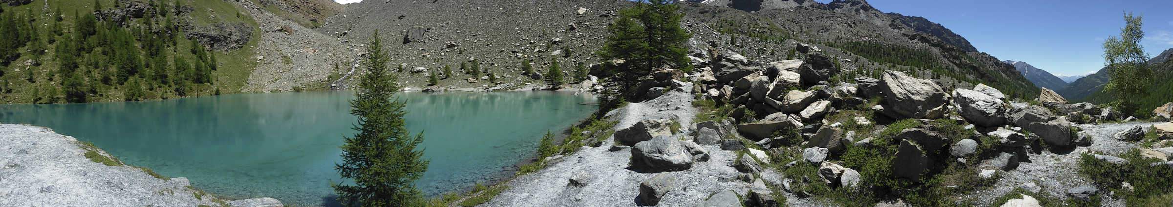 Escursione Al Lago Blu Ayas High Mountains