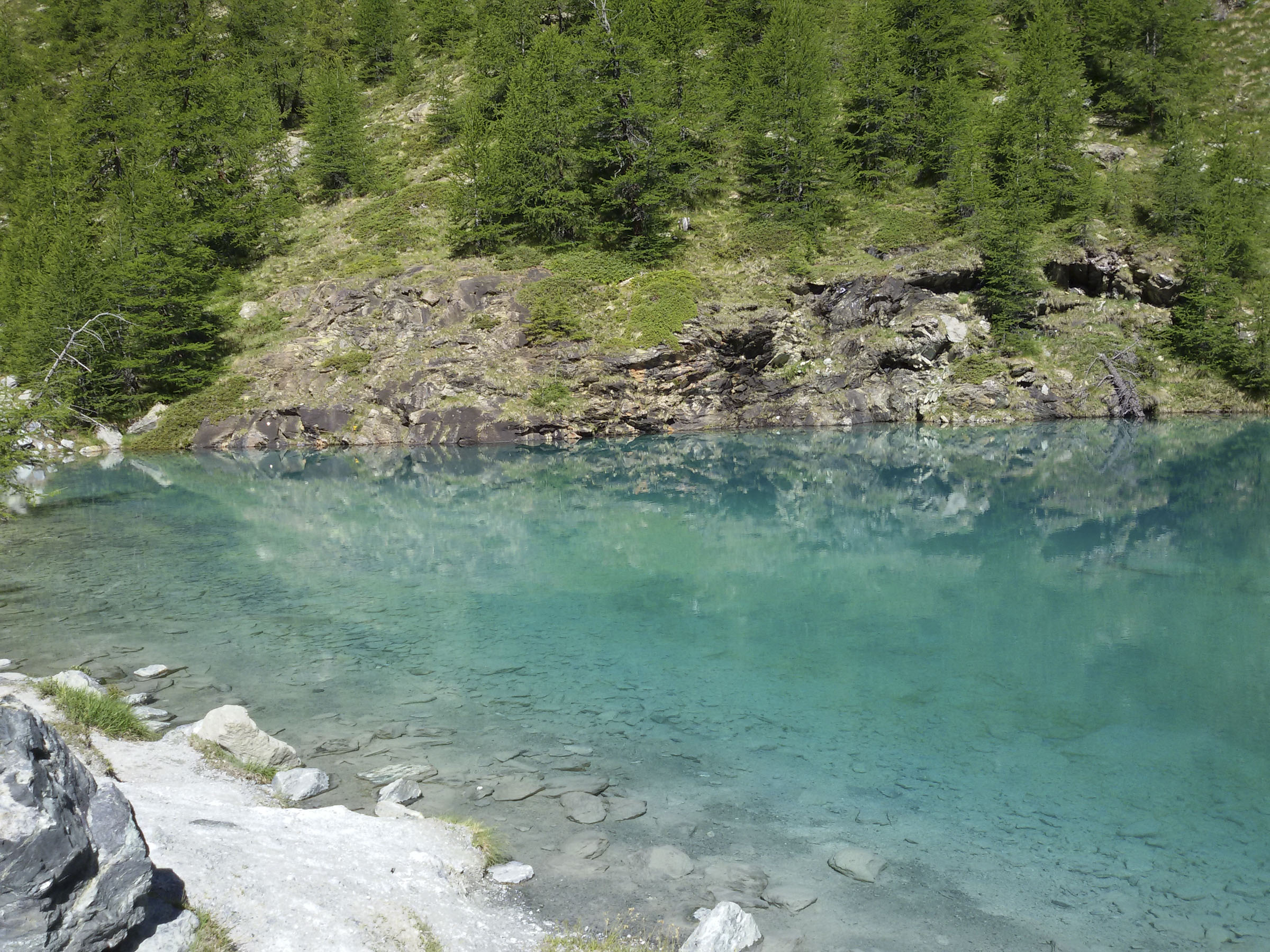 Escursione Al Lago Blu Ayas High Mountains