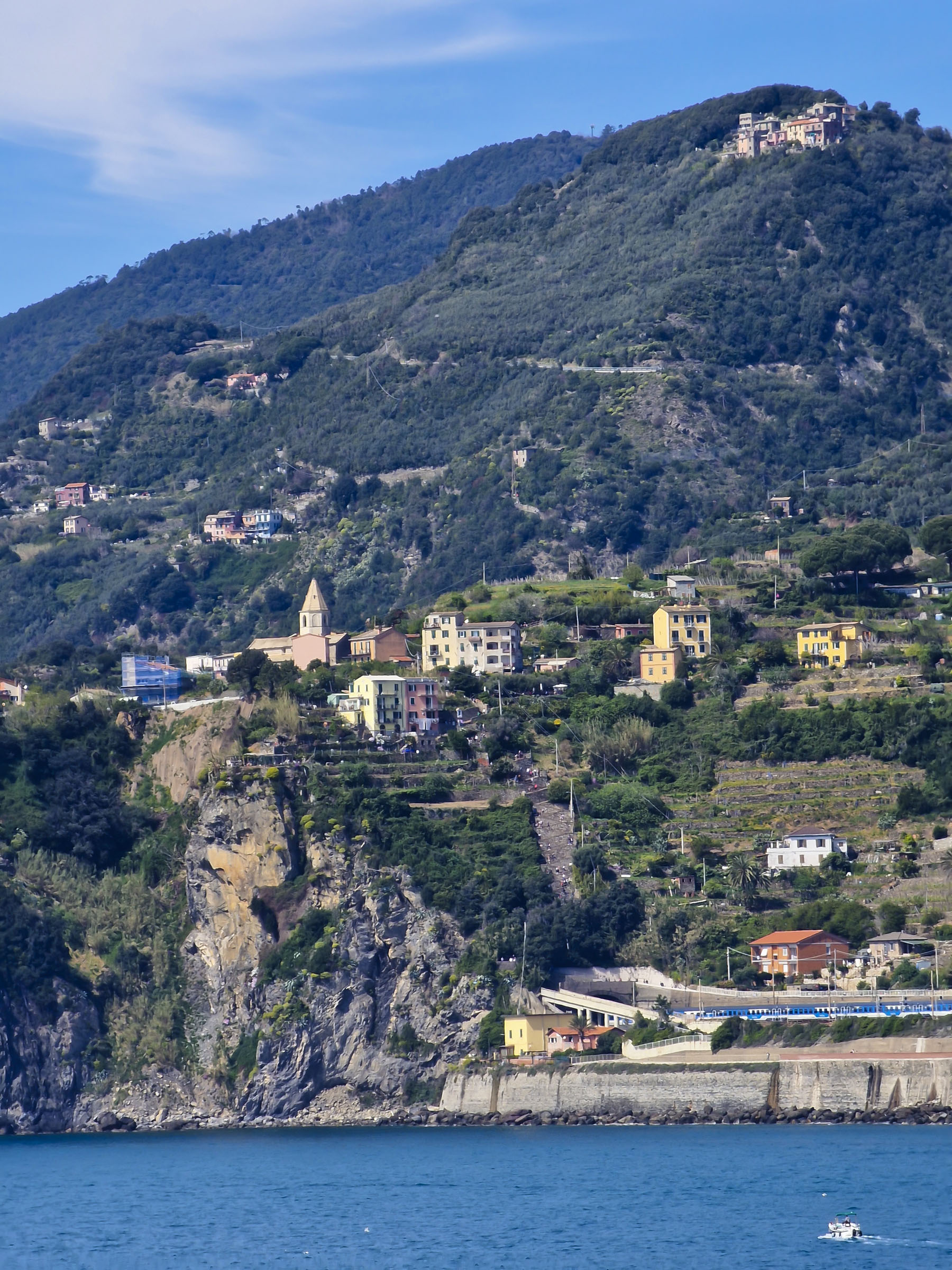 Corniglia vista da Manorola