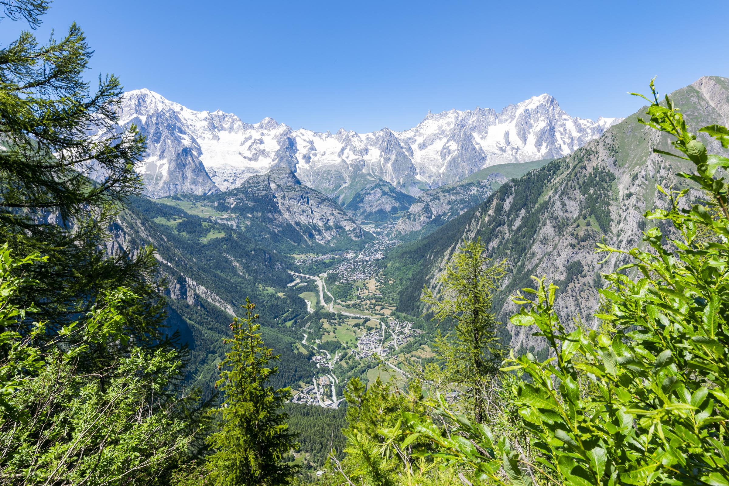 Belvedere d'Arpy Monte Bianco